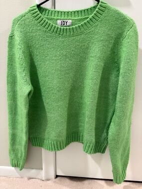 JDY Green Crewneck Sweater